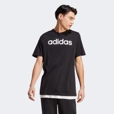 Camiseta Adidas Logo Linear Masculina-Masculino