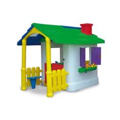 Casinha de Brinquedo Infantil Freso de Campo Standard, Polietileno Rot
