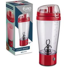 Euro Home -VM - Mixer Shake à Pilha com Copo - BC BORA COLEGA, u, À pi