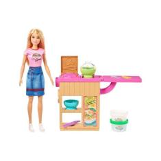 Barbie Máquina De Macarrao Playset Ghk43 Mattel