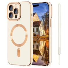 SouLips Capa para iPhone 14 Pro Max, capa de celular para iPhone 14 Pro Max [compatível com MagSafe] Capa protetora magnética fina e fina à prova de choque para iPhone 14 Pro Max de 6,7 polegadas,