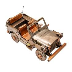 YCHTEWY - Decoração de veículo colecionável de modelo de carro clássico de ferro, decoração de Natal de caminhão de metal, mistura única de vintage, rústico, decoração de caminhão de fazenda para