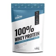 Whey Protein Concentrado 100% Whey Refil 1800G Sabor Leite