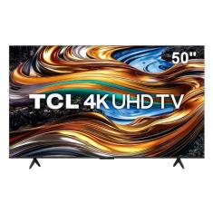 Smart TV 50 UHD 4k TCL P755 Led Com Google TV Dolby Vision Preto Bivolt