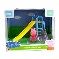 Peppa Pig - Parquinho da Peppa - Sunny 2302 modelo:Escorrega, Multicolor