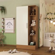Guarda-roupa Infantil 1 Porta Sara Espresso Móveis