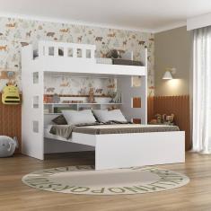 Beliche Family Casal com Nichos 100% MDF