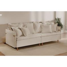 Sofá Fixo Atlas 3 Lugares Luxo 2,00 M