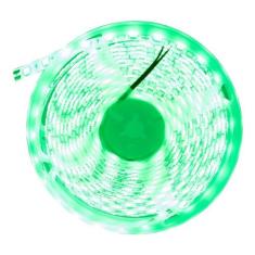 Fita LED Luz Verde 5 Metros 12v IP65 Eletrorastro, Verde