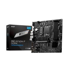 Placa Mãe MSI PRO B760M-P LGA 1700 DDR4 mATX - PRO-B760M-P