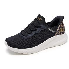 Skechers Tênis feminino Bobs Squad Chaos-Seize The Hour, Preto, 36