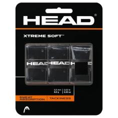 Head Xtreme Fita macia para raquete de tênis, pacote com 3, preta, branca, pacote EUA