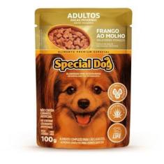 Sache Special Dog Adulto Raça Peq. Frango 100G Cx 12 Uni