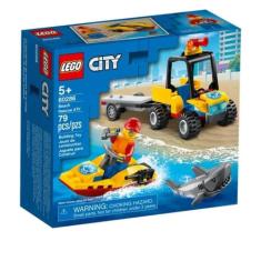 Lego City Off-Road De Resgate Na Praia Bloco De Montar 60286