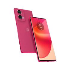 Smartphone Motorola Edge 50 Fusion 5G Pink com 256GB, Tela 6.7”, 8GB RAM, Câmera com Moto AI, IP68 e Processador Snapdragon