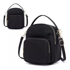 Bolsa Feminina Transversal Crossbody Impermeável Nylon - Unistar, Verm