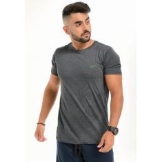 Camiseta Masculina Iguana Original, Masculino, Chumbo, G