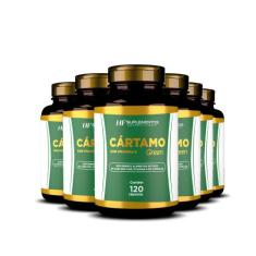 6x oleo de cártamo com vitamina e 120 caps hf suplementos
