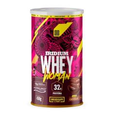 Whey Protein Woman Body Collagen - 450g - Iridium Labs Sabor: Milkshake de Chocolate