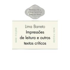 Livro Impressoes De Leitura E Outros Textos Criticos