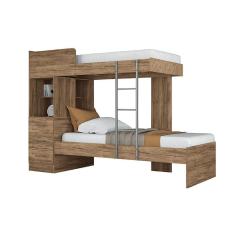 Beliche Havana Plus C/ 3 Gavetas Atacama - Santos Andirá