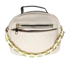 Bolsa Glamour Tiracolo Transversal Resistente Premium Feminina-Feminino