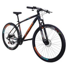 Bicicleta Aro 29 Rino Everest 24 Velocidades - Preto/Laranja 21