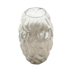 VASO VIDRO WAVES 9x7x25cm