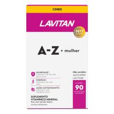 Polivitamínico Lavitan A-Z Mulher com 90 comprimidos 90 Comprimidos Revestidos