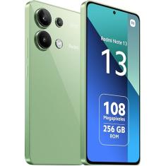 Smartphone Xiaomi Redmi Note 13, 8+256G modelo 23129RA5FL, verde