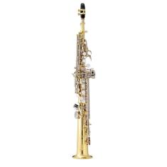 Saxofone Soprano TOKAI Laqueado com Chaves Niqueladas - TSS-200LN