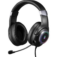 Headset Gamer USB 7.1 Bloody G350 RGB Com Microfone Preto