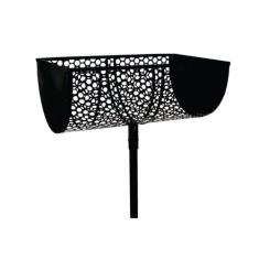 Lixeira de Rua Modelo Tela Moeda De 60cm - Santa Edwirges