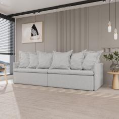 Sofá Retrátil e Reclinável 4 Lugares 280cm Dália Cabecasa Madeiramadeira