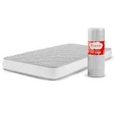 Colchão Solteirão Espuma D33 A Vácuo Ortopédica Certificada 97x203x17cm - bf Colchões