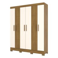 Guarda Roupa Solteiro Malbec Nature Off White – Briz Móveis