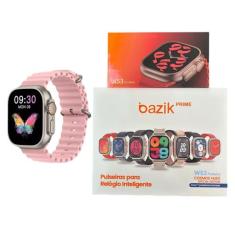 Relógio Inteligente Smartwatch W53 Série 9 Ultra 7 Pulseiras Esporte S