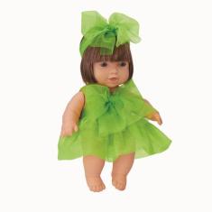 Boneca Bebê Doce Encanto Brinquedo em Vinil Menina Adijomar Brinquedo 