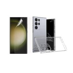 Capa Compatível Para Samsung S24 Ultra + Película Hidrogel