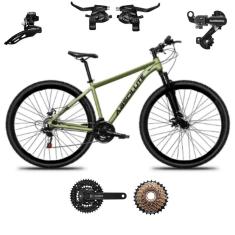 Bicicleta Aro 29 Absolute Nero 5 21v Mtb Indexada Disco Alumínio Suspensão 80mm Transmissão Shimano-Unissex