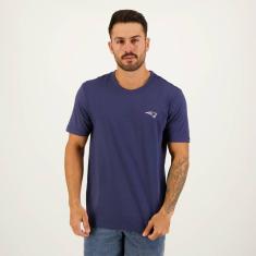 Camiseta New Era NFL New Engl And Patriots Patch Masculino-Masculino