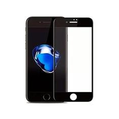 Pelicula de Vidro Temperado 3D Compatível com Iphone 7 Preto Tela Toda