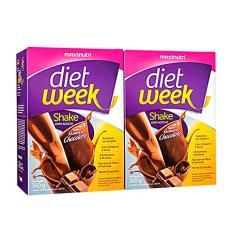 Kit 02 Diet Week Shake Mousse de Chocolate 360g Loja Maxinutri