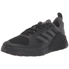 adidas Tênis unissex adulto Dropset 2, Core preto/cinza/cinza, 5 Wide Women/4 Wide Men