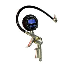 Calibrador Digital E Inflador De Pneus 220 Psi Rosca 1/4 BSP - Steels