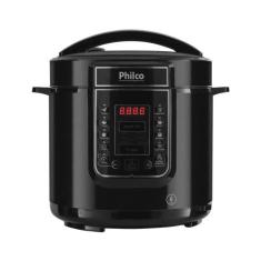 Panela de Pressão Elétrica Philco PPP01P 6L Preta 220V, Preto, 220V