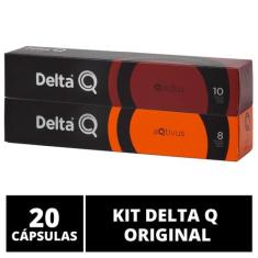 20 Cápsulas Delta Q  Degustação Café - Cafeteira Delta Q