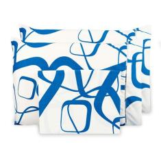 Jogo de Lençol Cama Casal Padrão 03 Peças 400 Fios Micropercal Ponto P