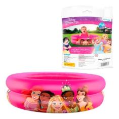 Piscina Infantil Inflável Princesas Disney 65X17cm 37 Litros Etitoys
