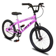 Bicicleta Aro 20 Bmx Gt Sprint Cross Infantil Freio V-brake Aro Aero - Rosa Preto